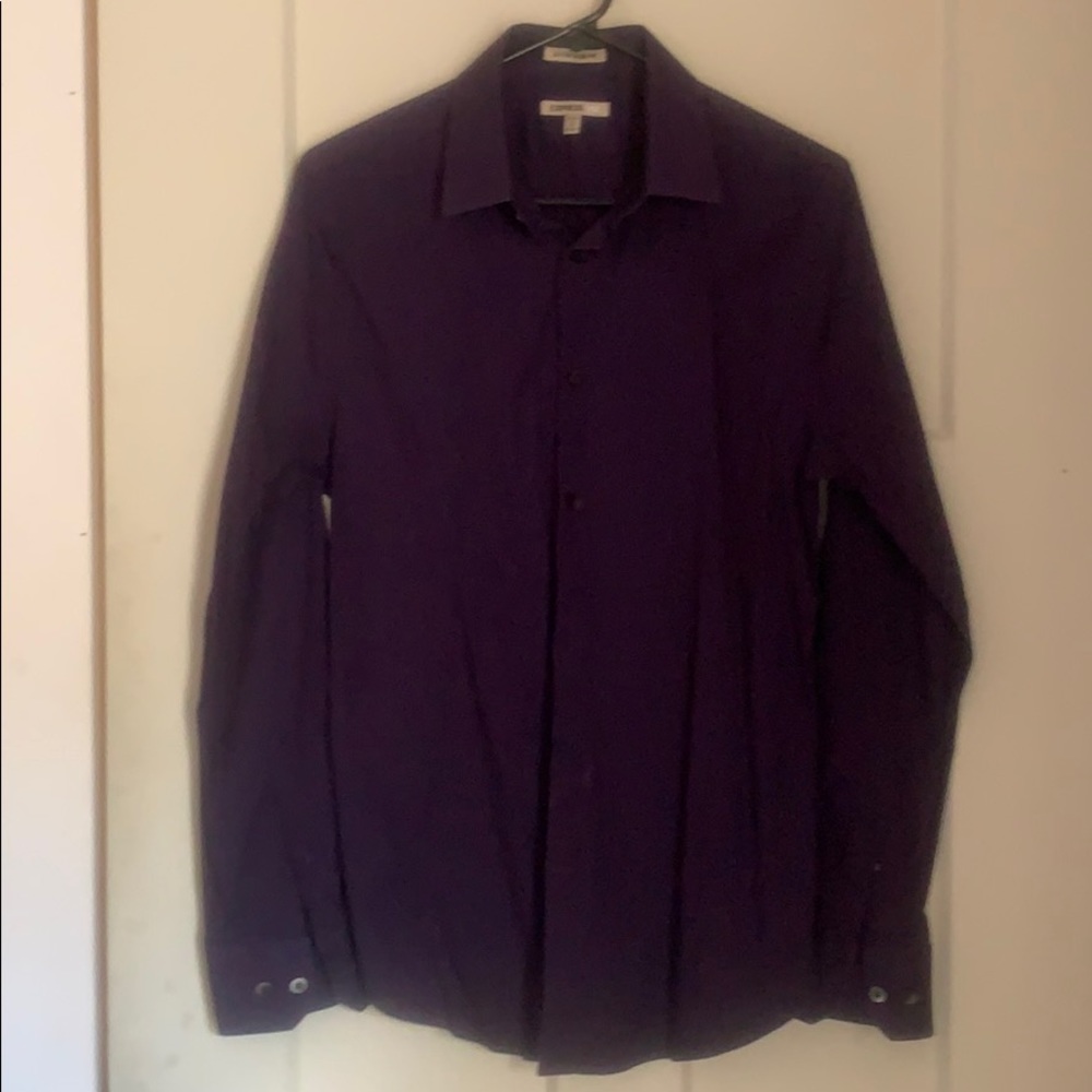 Extra slim fit Purple shirt